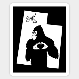 Bigfoot Utah State Pride Sticker